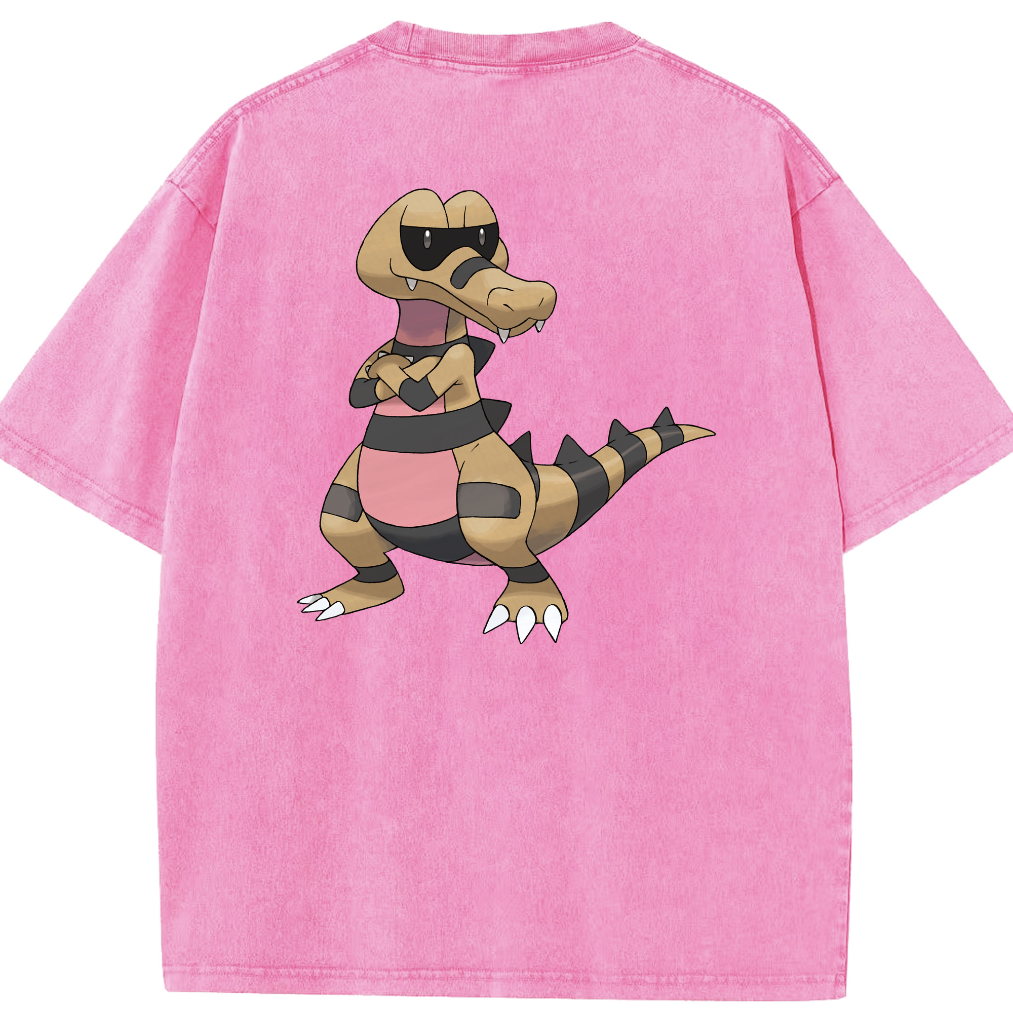 （画像用） ポケットモンスター Pokémon 綿100% ヴィンテージ風 半袖Tシャツ（背面プリント）